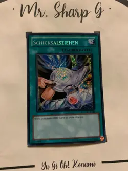 SCHICKSALSZIEHEN - LCGX-DE145 DEUTSCH Yu Gi Oh! CARD SECRET RARE PRISMATIC SW - Image 3