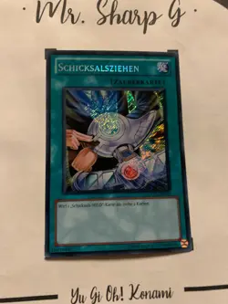 SCHICKSALSZIEHEN - LCGX-DE145 DEUTSCH Yu Gi Oh! CARD SECRET RARE PRISMATIC SW - Image 4