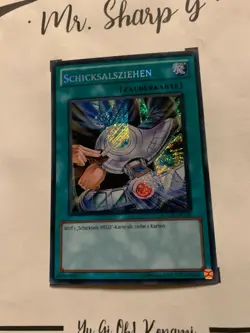 SCHICKSALSZIEHEN - LCGX-DE145 DEUTSCH Yu Gi Oh! CARD SECRET RARE PRISMATIC SW - Image 5