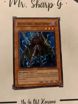 DESTINY HERO - DREAD SERVANT - 1st EDITION LODT-EN004 ENGLISH Yu-Gi-Oh! CARD - Image 3