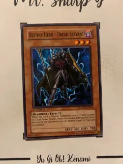DESTINY HERO - DREAD SERVANT - 1st EDITION LODT-EN004 ENGLISH Yu-Gi-Oh! CARD - Image 4
