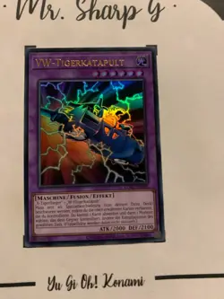 VW-TIGERKATAPULT - LCKC-DE060 DEUTSCH Yu-Gi-Oh! CARD ULTRA RARE HOLO KONAMI TCG - Image 3
