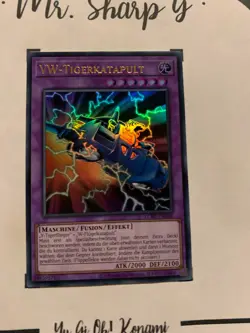 VW-TIGERKATAPULT - LCKC-DE060 DEUTSCH Yu-Gi-Oh! CARD ULTRA RARE HOLO KONAMI TCG - Image 4
