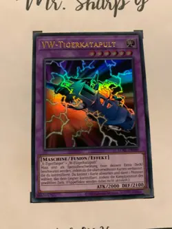 VW-TIGERKATAPULT - LCKC-DE060 DEUTSCH Yu-Gi-Oh! CARD ULTRA RARE HOLO KONAMI TCG - Image 5