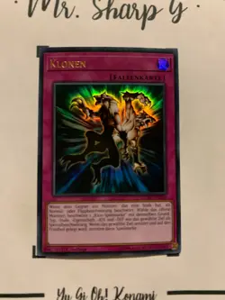 KLONEN - 1. AUFLAGE LCKC-DE055 DEUTSCH Yu-Gi-Oh! CARD ULTRA RARE HOLO KONAMI TCG - Image 3