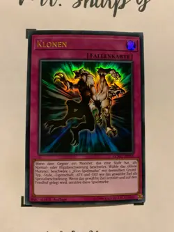 KLONEN - 1. AUFLAGE LCKC-DE055 DEUTSCH Yu-Gi-Oh! CARD ULTRA RARE HOLO KONAMI TCG - Image 4