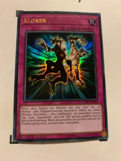 KLONEN - 1. AUFLAGE LCKC-DE055 DEUTSCH Yu-Gi-Oh! CARD ULTRA RARE HOLO KONAMI TCG - Image 5