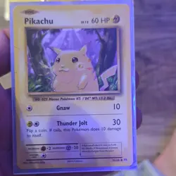 Pokemon Pikachu Card Lot 7 Basic Regular Holo English 2016 2019 2020 - Image 3