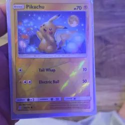 Pokemon Pikachu Card Lot 7 Basic Regular Holo English 2016 2019 2020 - Image 4