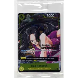 One Piece Card Game Boa Hancock Release Even Winner Card SEALED - Image 1