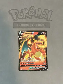 Charizard V 018/159 - Crown Zenith - Pokemon Card - Image 1