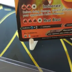 Charizard V 018/159 Crown Zenith NM Ultra Rare Pokemon Card - Image 3