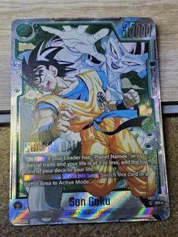 Son Goku SB02-038 SR Foil Super Rare Dragon Ball Super Card Game Battle - Image 1