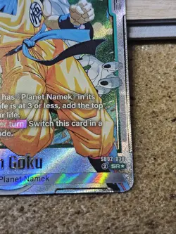 Son Goku SB02-038 SR Foil Super Rare Dragon Ball Super Card Game Battle - Image 5