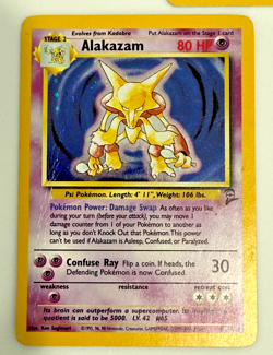 Pokemon Card Lot 3 Vintage WOTC Cards Rare Holo Base 2, Jungle - FREE SHIPPING - Image 3