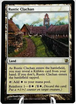 Rustic Clachan 34/79 Duel Decks: Elspeth vs. Tezzeret MTG NM - Image 1