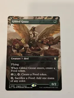 Gilded Goose (Borderless) Commander: Bloomburrow Regular - Image 1
