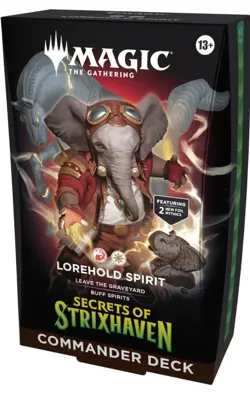 MTG Lorehold Spirit Commander Deck Sealed Strixhaven RW Graveyard Theme - Image 1