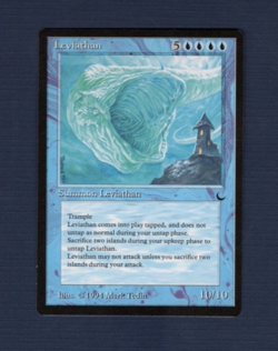 Magic The Gathering MTG Lot 4 Leviathan, and others from The Dark Vintage - Image 3