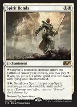 MTG - SPIRIT BONDS - M15/Core Set 2015 (R) - Image 1