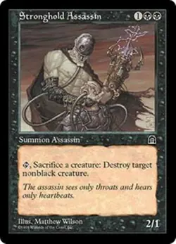 MTG - STRONGHOLD ASSASSIN - Stronghold (R) - Image 1
