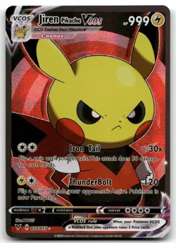 Pikachu Jiren Pokemon Card VMAX EX GX ACG V Star Holo Cosplay Pikachu Cosplay FS - Image 1