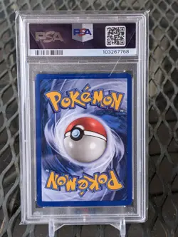 Pokemon Legendary Collection Reverse Holo Dark Persian #6/110 PSA 7 NM - Image 2