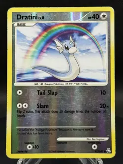 🐉✨ Pokemon TCG – Dratini 91/146 – Legends Awakened – Reverse Holo – MP/HP - Image 1