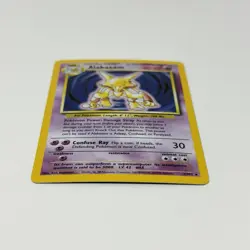 Pokemon Alakazam Base Set Holo Rare 1/102 80 HP Wizards of the Coast - Image 4