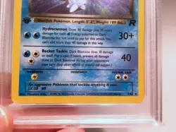 1st Edition Holo Dark Blastoise - PSA 8 NM-MINT - Pokemon TCG 2000 Rocket 3/82 - Image 5