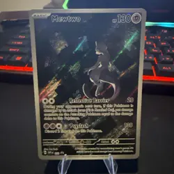 Pokemon Mewtwo SVP052 Black Star Promo - 151 - Image 1