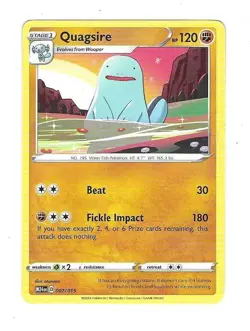 Pokemon --- QUAGSIRE --- McDonald's 2025 Promo! RARE! NM/Mint! 7/15 *B3G1* - Image 1