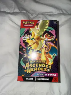 Pokemon TCG: Mega Evolution Ascended Heroes Booster Bundle - New Factory Sealed - Image 1