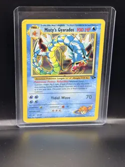 Pokemon TCG Gyarados Holo Rare Misty's Gym Challenge 13/132 - Image 1