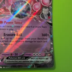 Pokemon TCG Team Rockets Mewtwo EX Holo English, NM Condition - Image 4