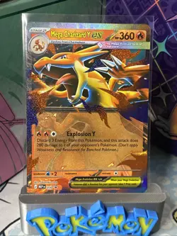 Pokemon TCG Mega Charizard Y Ex 030 Promo - Image 1
