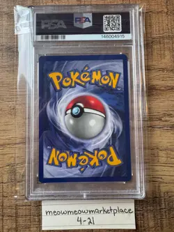 Dragonite PSA 6 1999 Pokemon Wizards Black Star Promos #5 Movie Promo - Image 2