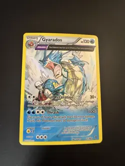 Pokemon TCG Gyarados Holo Rare Θ Double XY Ancient Origins 21/98 130 LP - Image 1