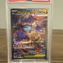 Pokemon Mega Latias ex Me01 Mega Evolution 181/132 PSA 10 Special Illustration - Image 3