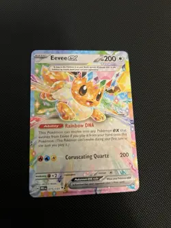Eevee Ex 075/131 - Double Rare - Prismatic Evolutions - Pokemon TCG - Image 1