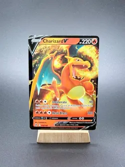 Charizard V 018/159 Crown Zenith NM Pokemon - Image 1