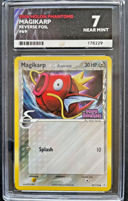 Pokemon Magikarp EX Holon Phantoms Reverse Holo Rare 69/110 ACE 7 NM - Image 1