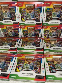 Pokemon TCG First Partner Illustration Collection Series 1 New Sealed - Image 1