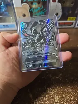 Digimon Card Game Justimon: Blitz Arm Ace BT19-064 Special Parallel Alt Art - Image 4