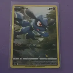 Pokemon Crown Zenith Galarian Gallery Riolu GG26 Ultra Rare Holo English - Image 1