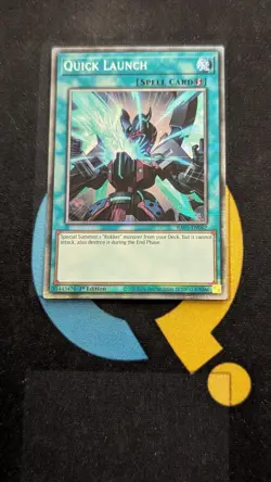 RA05-EN062 Quick Launch Starlight Rare 1st Ed YuGiOh - Image 1
