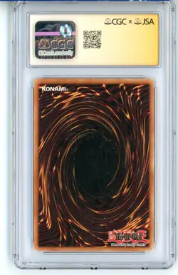 CGC Signed Michael Sinterniklass Yu-Gi-Oh! TCG Dark Magician LOB-005 Ultra Rare - Image 2