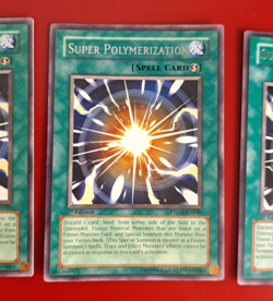 3X Yu-Gi-Oh! Super Polymerization (PTDN-EN046), RARE, 1st EDITION, VLP - Image 5