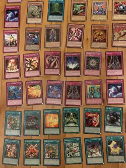 YUGIOH 228 CARD COLLECTION LOT! GREAT DECK STARTER! - Image 2