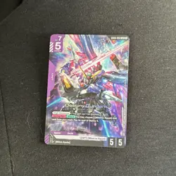 Gundam Card Game Phantom Aria Destiny Gundam GD04-050 Legend Rare LR NM - Image 1